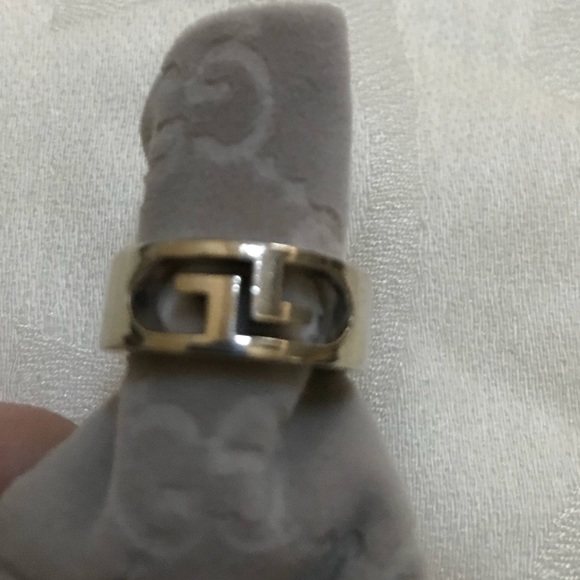 Gucci Double GG Silver Ring size 5.5 With Tags - Picture 4 of 8